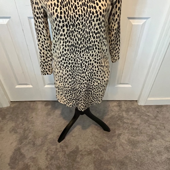 J Crew size 4 animal print dress - Picture 6 of 9